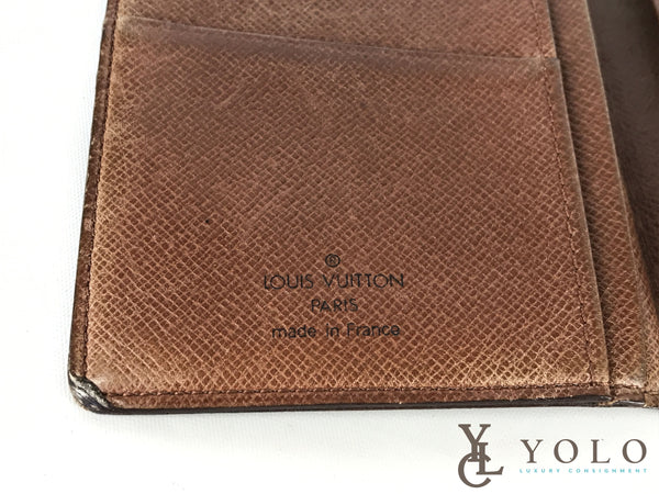 Louis Vuitton Monogram Long Card Wallet