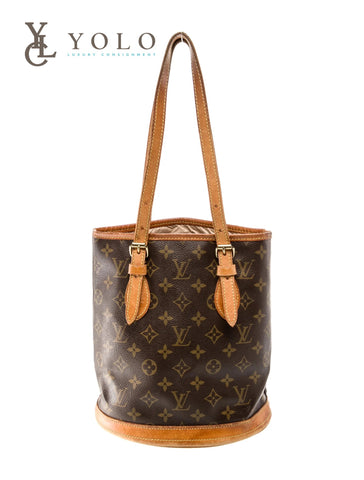 Louis Vuitton Monogram Petite Bucket Bag