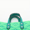 Louis Vuitton Taurillon Illusion Sac Plat XS Blue Green Monogram Leather Bag