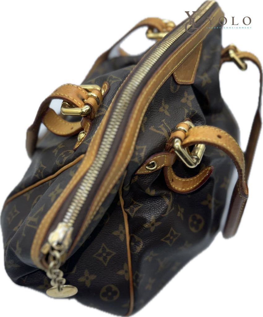 Auth Louis Vuitton Monogram Tivoli GM M40144 Women's Handbag