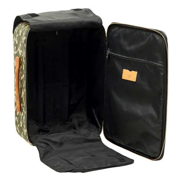 Louis Vuitton x Takashi Murakami Monogramouflage Pegase 60 Rolling Suitcase, authentic pre-loved handbag, image 4