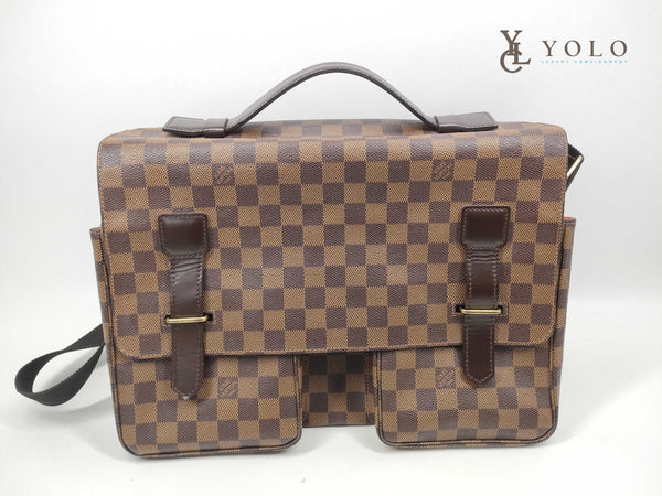 Louis Vuitton Damier Ebene Broadway Messenger Bag