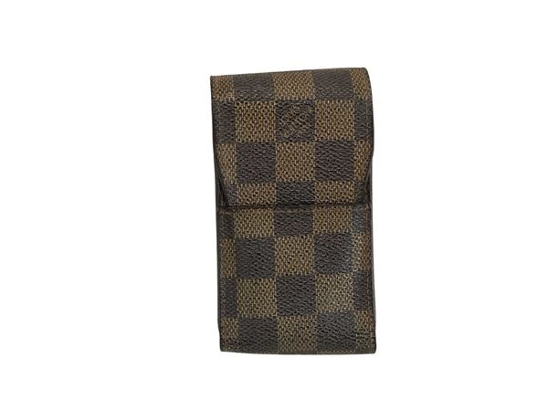 Louis Vuitton Damier Ebene Étui Lipstick Holder Vintage Cigarette Case