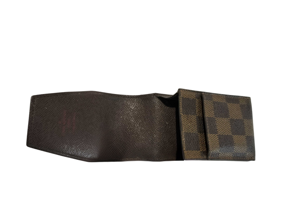 Louis Vuitton Damier Ebene Étui Lipstick Holder Vintage Cigarette Case