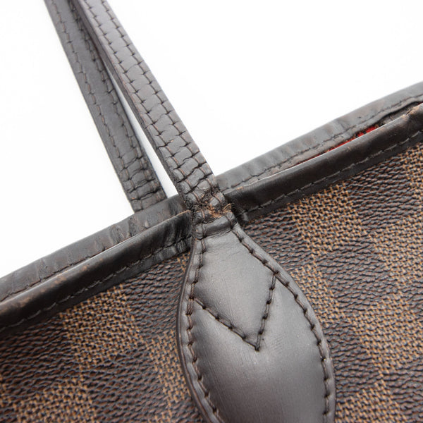 Louis Vuitton Damier Ebene Neverfull MM Tote Bag
