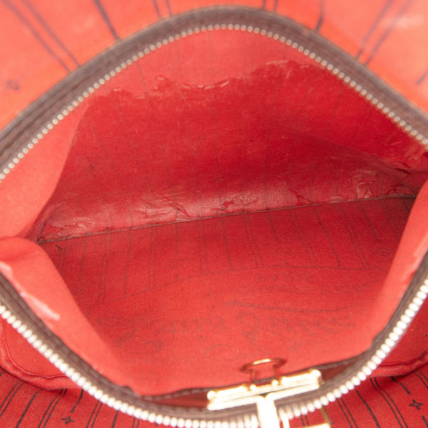 Louis Vuitton Damier Ebene Neverfull MM Tote Bag
