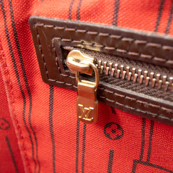 Louis Vuitton Damier Ebene Neverfull MM Tote Bag