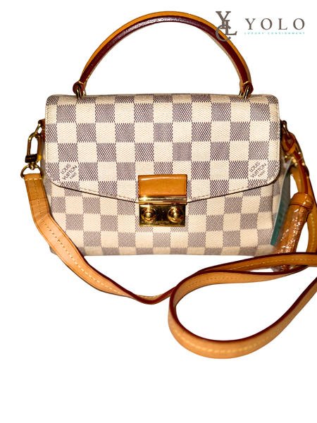 Louis Vuitton Damier Azur Croisette Bag