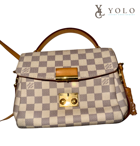 Louis Vuitton Damier Azur Croisette Bag