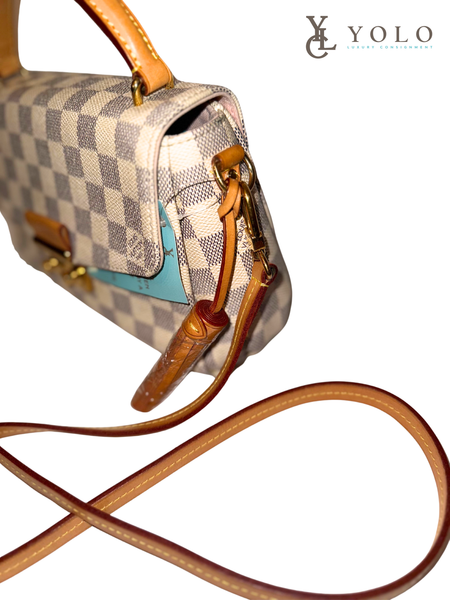 Louis Vuitton Damier Azur Croisette Bag