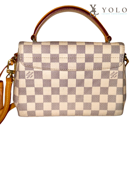 Louis Vuitton Damier Azur Croisette Bag