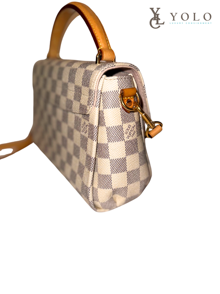 Louis Vuitton Damier Azur Croisette Bag