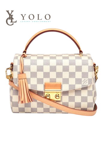 Louis Vuitton Damier Azur Croisette Bag