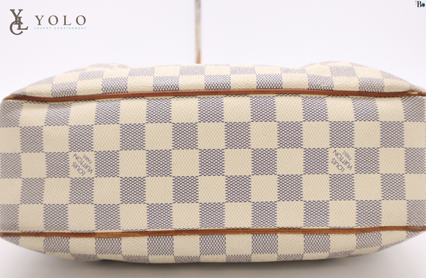 Louis Vuitton Damier Azur Siracusa PM Crossbody Bag