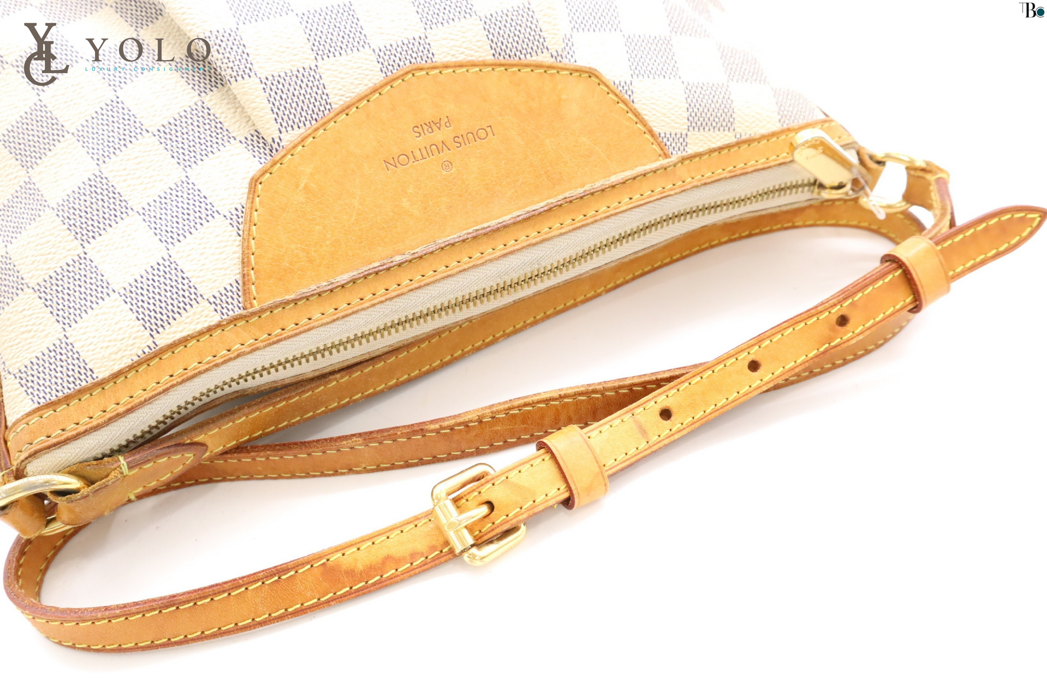 Louis Vuitton Siracusa PM Damier Azur Crossbody Bag – LV Shoulder