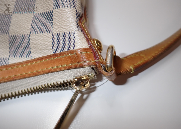 Louis Vuitton Damier Azur Siracusa PM Crossbody Bag