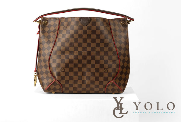Louis Vuitton Damier Ebene Caissa Hobo Bag
