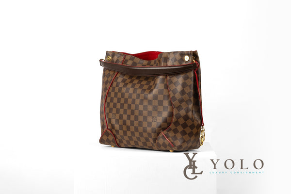 Louis Vuitton Damier Ebene Caissa Hobo Bag