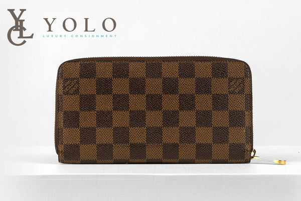 Louis Vuitton Damier Ebene Zippy Continental Wallet