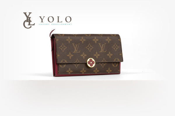 Louis Vuitton Monogram Flore Long Wallet