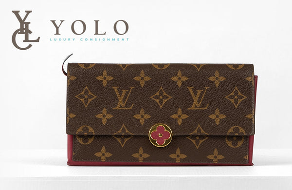 Louis Vuitton Monogram Flore Long Wallet