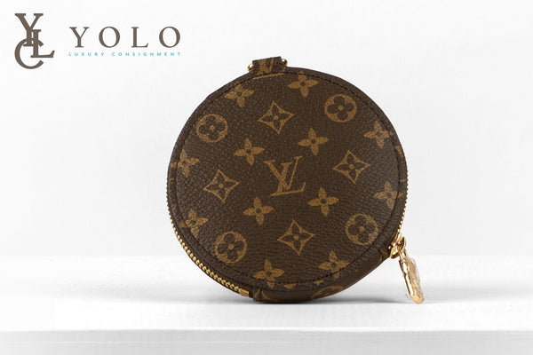Louis Vuitton Monogram Multi Pochette Round Coin Purse