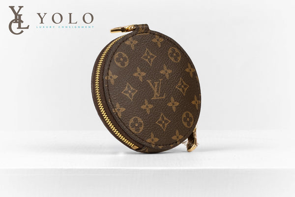 Louis Vuitton Monogram Multi Pochette Round Coin Purse