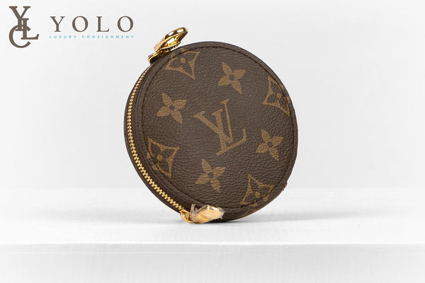 Louis Vuitton Monogram Multi Pochette Round Coin Purse