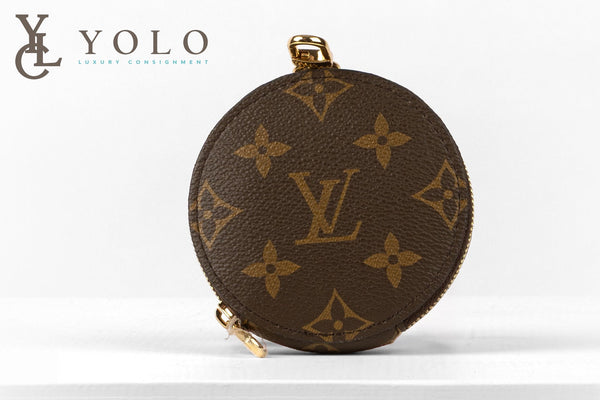 Louis Vuitton Monogram Multi Pochette Round Coin Purse