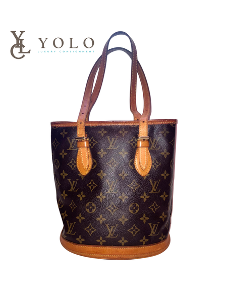 Louis Vuitton Monogram Petite Bucket Bag