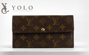 Louis Vuitton Sarah Wallet Monogram – LV Long Envelope Wallet