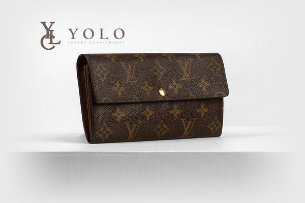Louis Vuitton Monogram Portefeuille Sarah Wallet