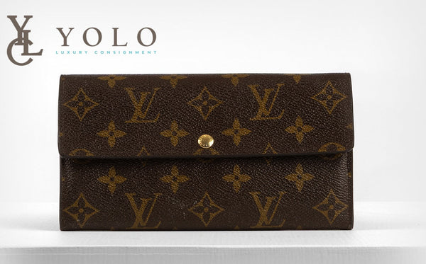 Louis Vuitton Monogram Portefeuille Sarah Wallet
