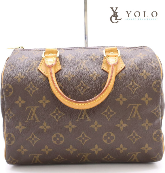 Louis Vuitton Monogram Speedy 25 Bag