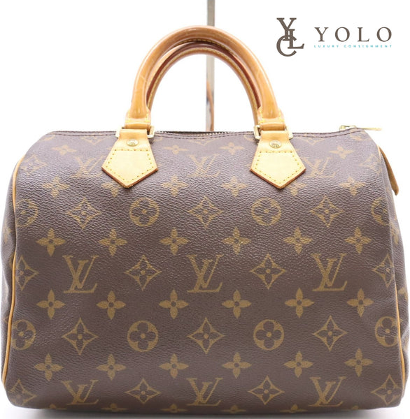 Louis Vuitton Monogram Speedy 25 Bag