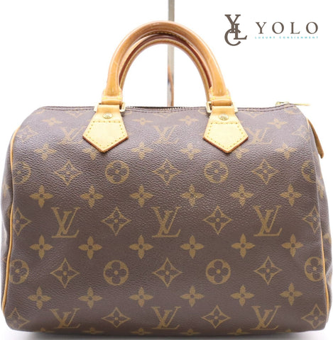 Louis Vuitton Monogram Speedy 25 Bag