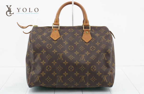 Louis Vuitton Monogram Speedy 30 Bag 