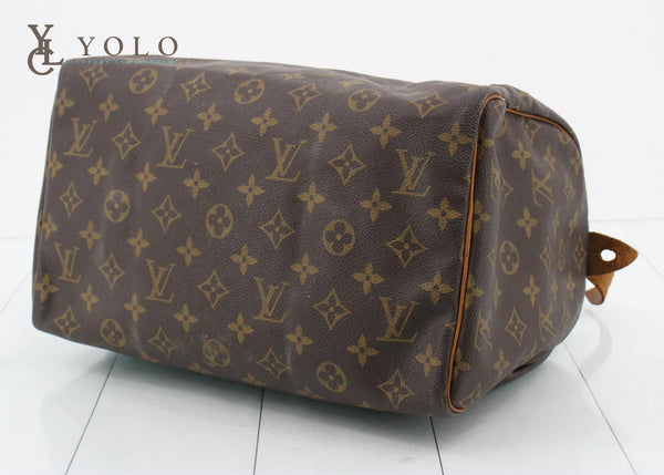 Louis Vuitton Monogram Speedy 30 Bag
