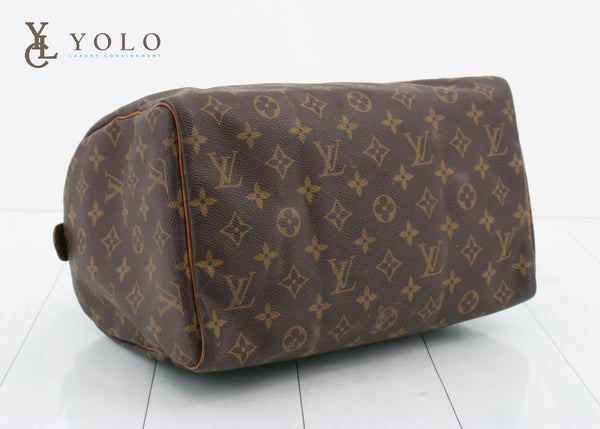 Louis Vuitton Monogram Speedy 30 Bag