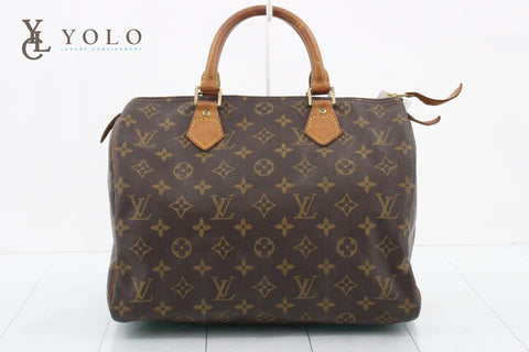 Louis Vuitton Monogram Speedy 30 Bag