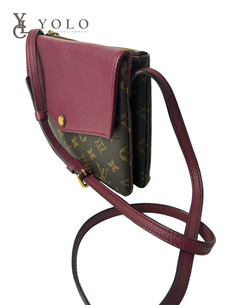 Louis Vuitton Monogram Twice Double Pouchette Bag