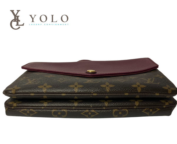 Louis Vuitton Monogram Twice Double Pouchette Bag