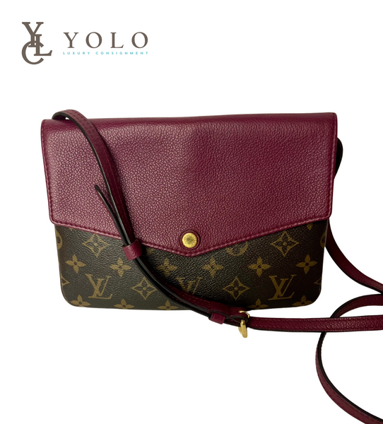 Louis Vuitton Monogram Twice Double Pouchette Bag