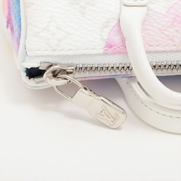 Louis Vuitton Monogram Watercolor Porte Cles Mini Keepall Key Holder & Bag Charm