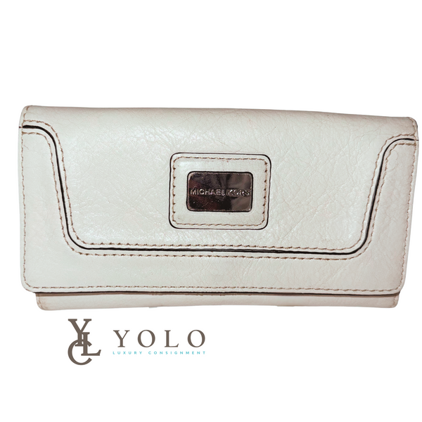 Michael Kors Leather Brookville Carryall Continental Wallet