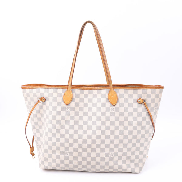 Louis Vuitton Damier Azur Neverfull GM Tote Bag