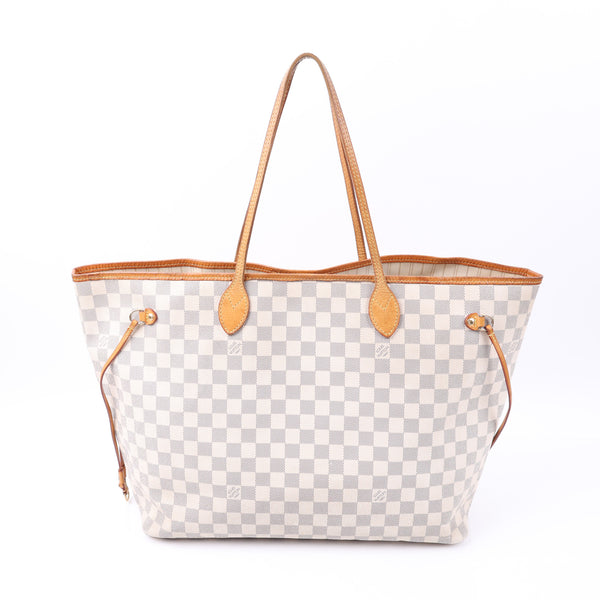 Louis Vuitton Damier Azur Neverfull GM Tote Bag