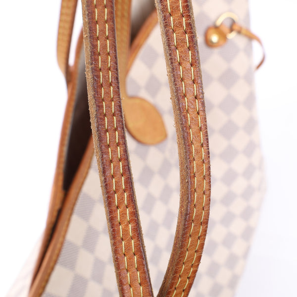 Louis Vuitton Damier Azur Neverfull GM Tote Bag