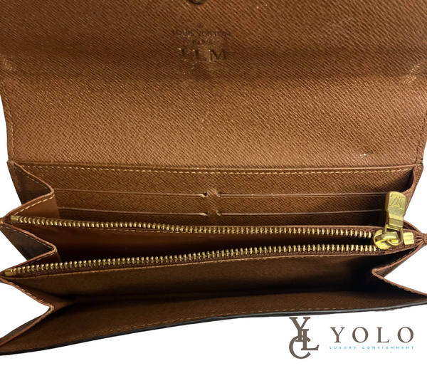 Louis Vuitton Monogram Portefeuille Sarah Wallet