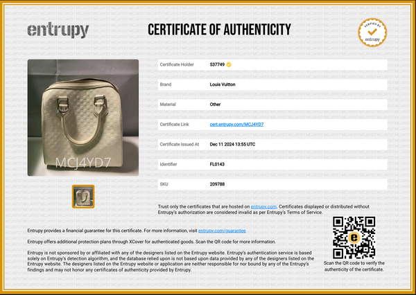 Louis Vuitton Limited Edition Cream Damier Facette Speedy Cube PM